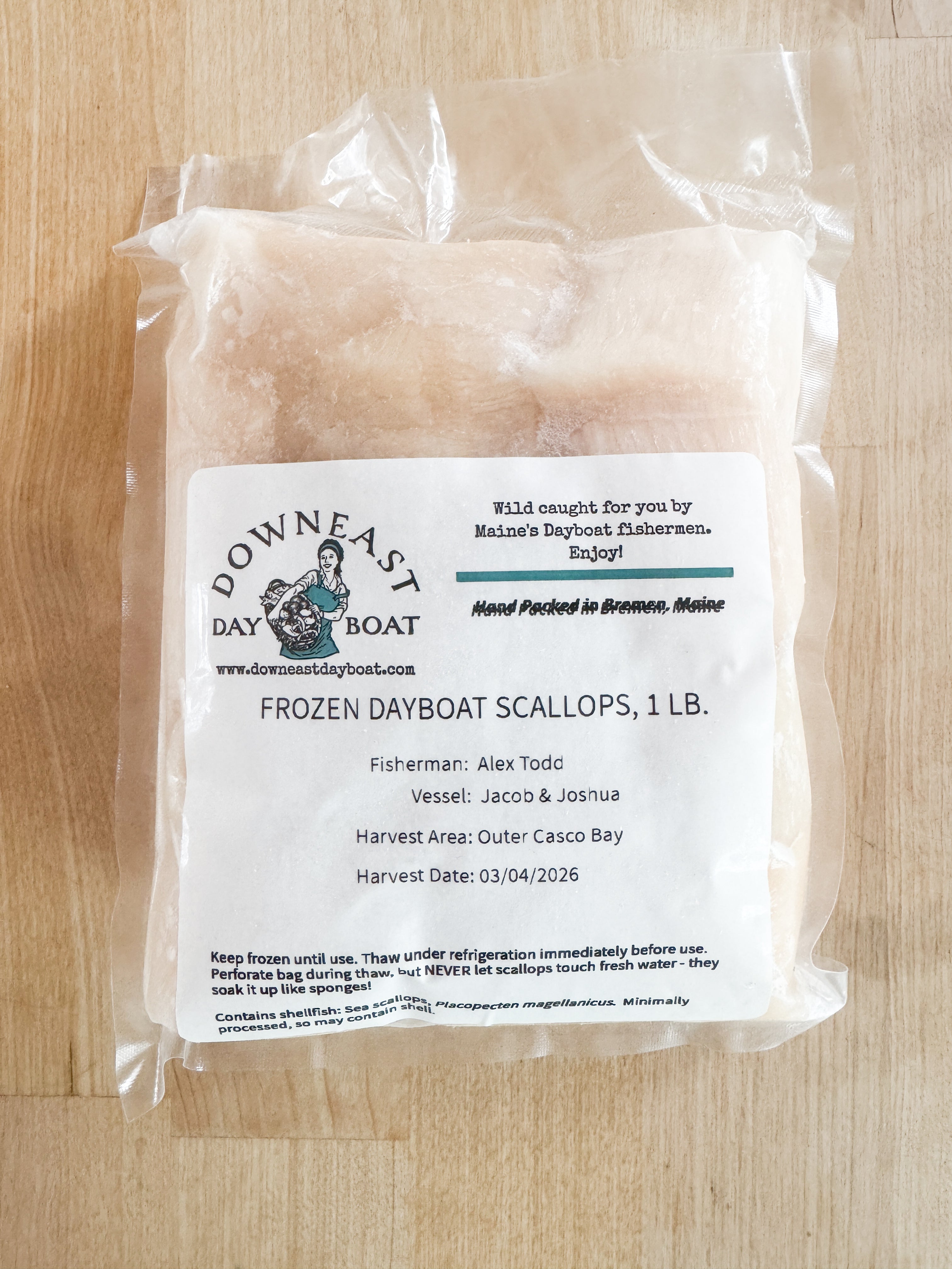Maine Dayboat Scallops
