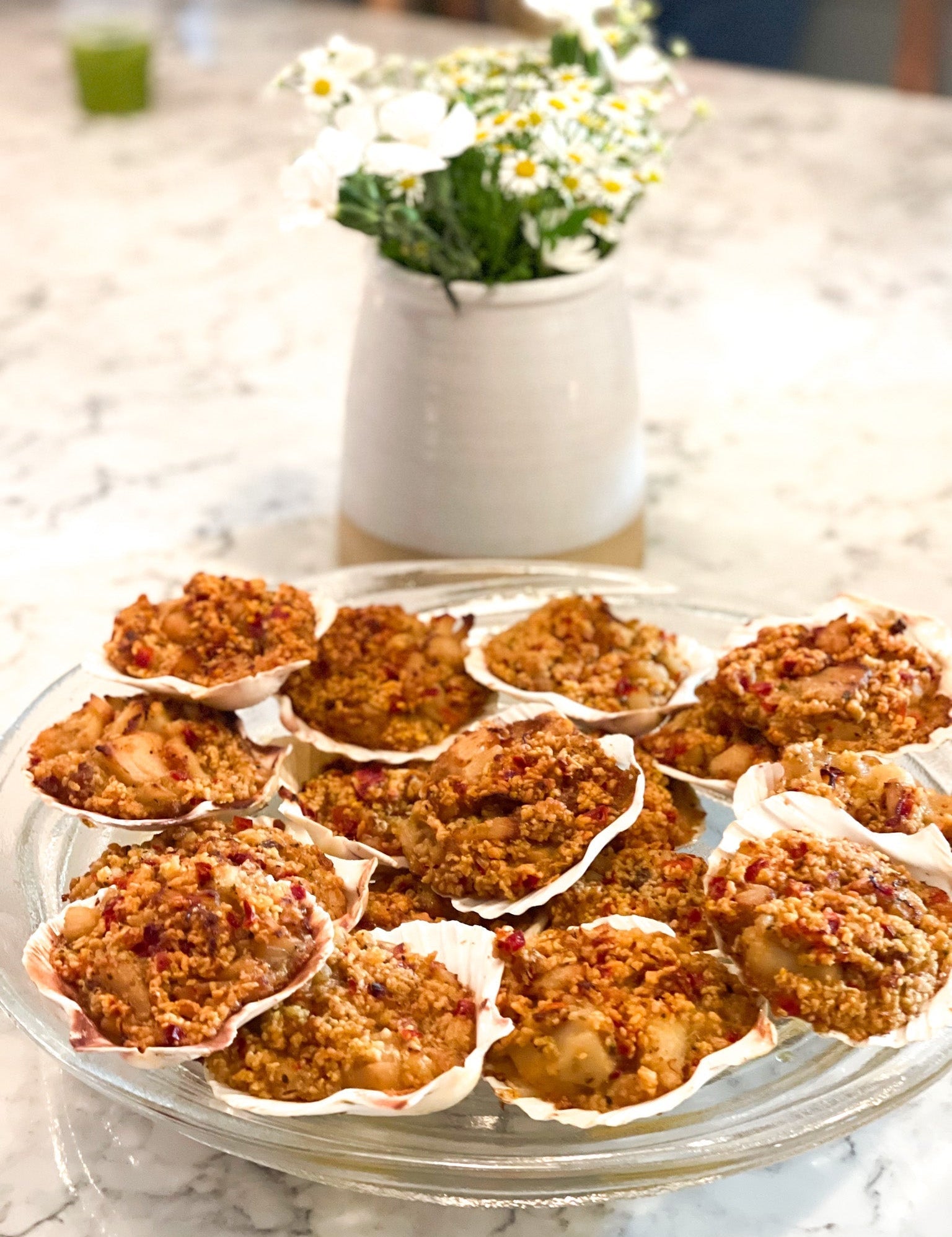 Stuffed Scallop Shells